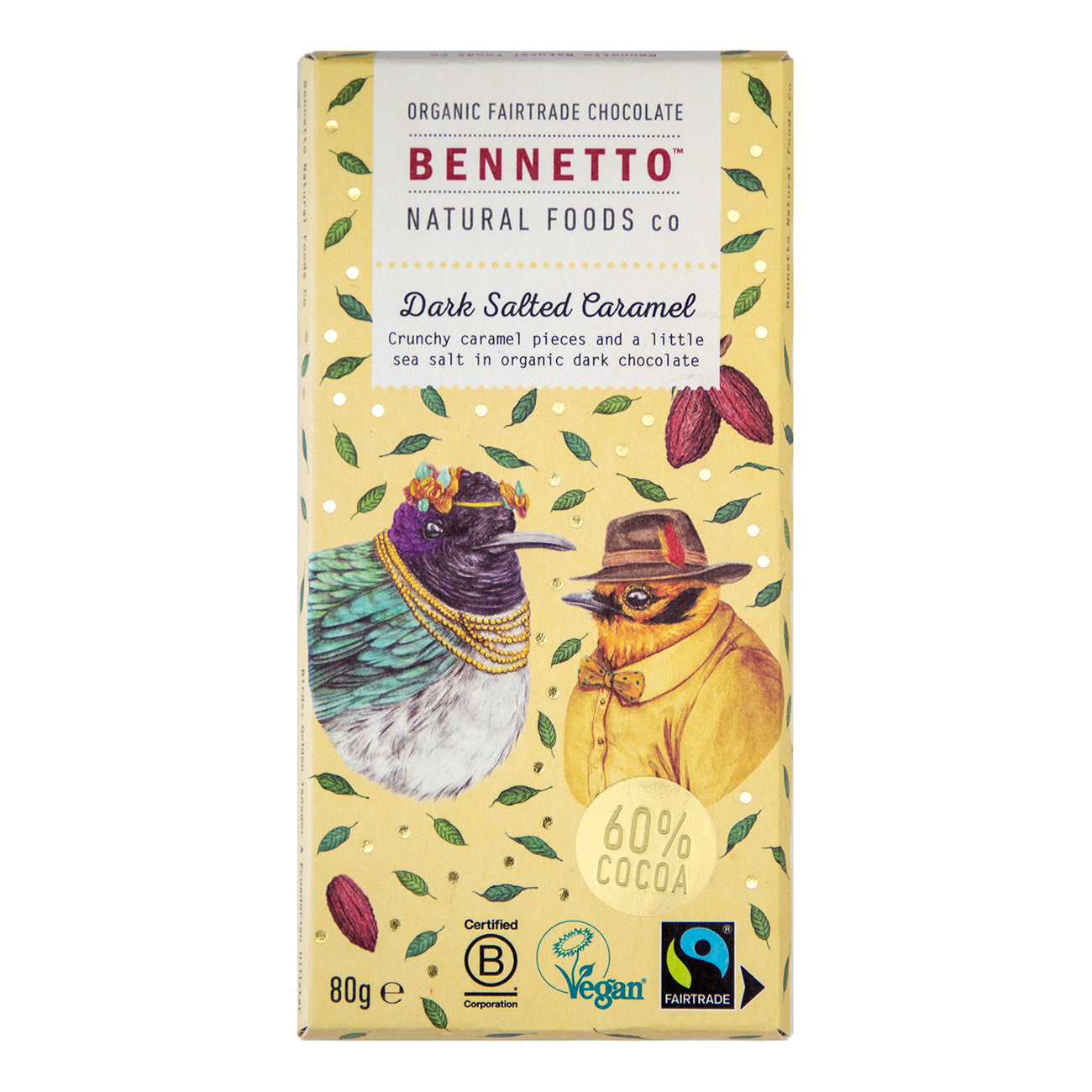 Dunkles gesalzenes Karamell